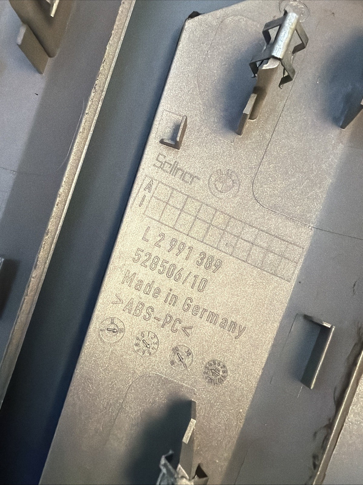 2013-2015 BMW X1 E84 Front Door Trim Cover Panel SILVER Set of 4 2991389 OEM
