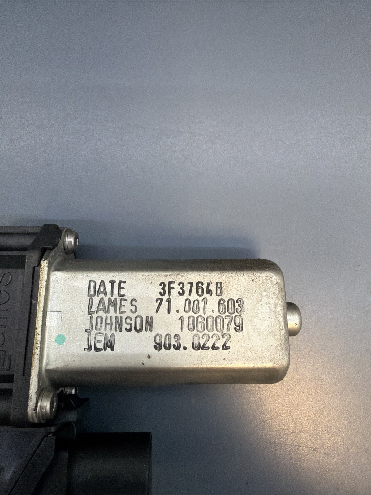 2006-2011 BMW E90 E91 M3 335i 328i 325i 323i Window Motor Rear left OEM 1060079