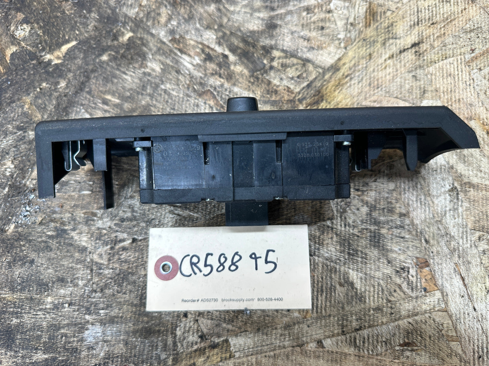 BMW 04-07 E60 5 SERIES BLACK HEADLIGHT CONTROL SWITCH PANEL 6925261+6953720