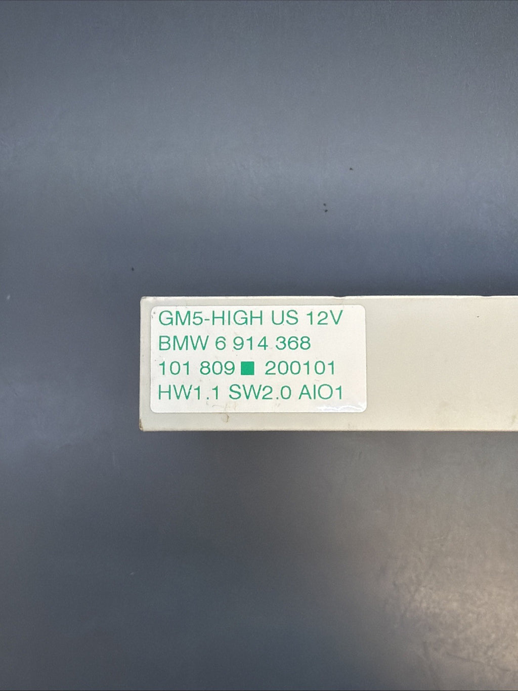 BMW E46 E83 E52 3 X3 Z8 series BASIC BODY CONTROL MODULE GM HIGH US BCM 6914368