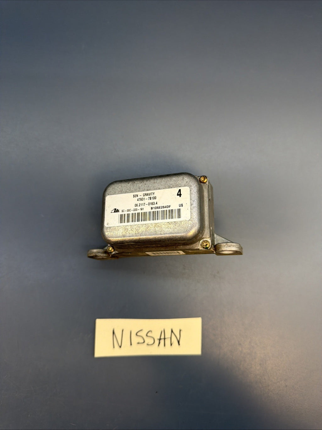 Nissan Xterra Stability Yaw Rate Control Module Fits 2005 2006-2008 47931-78100