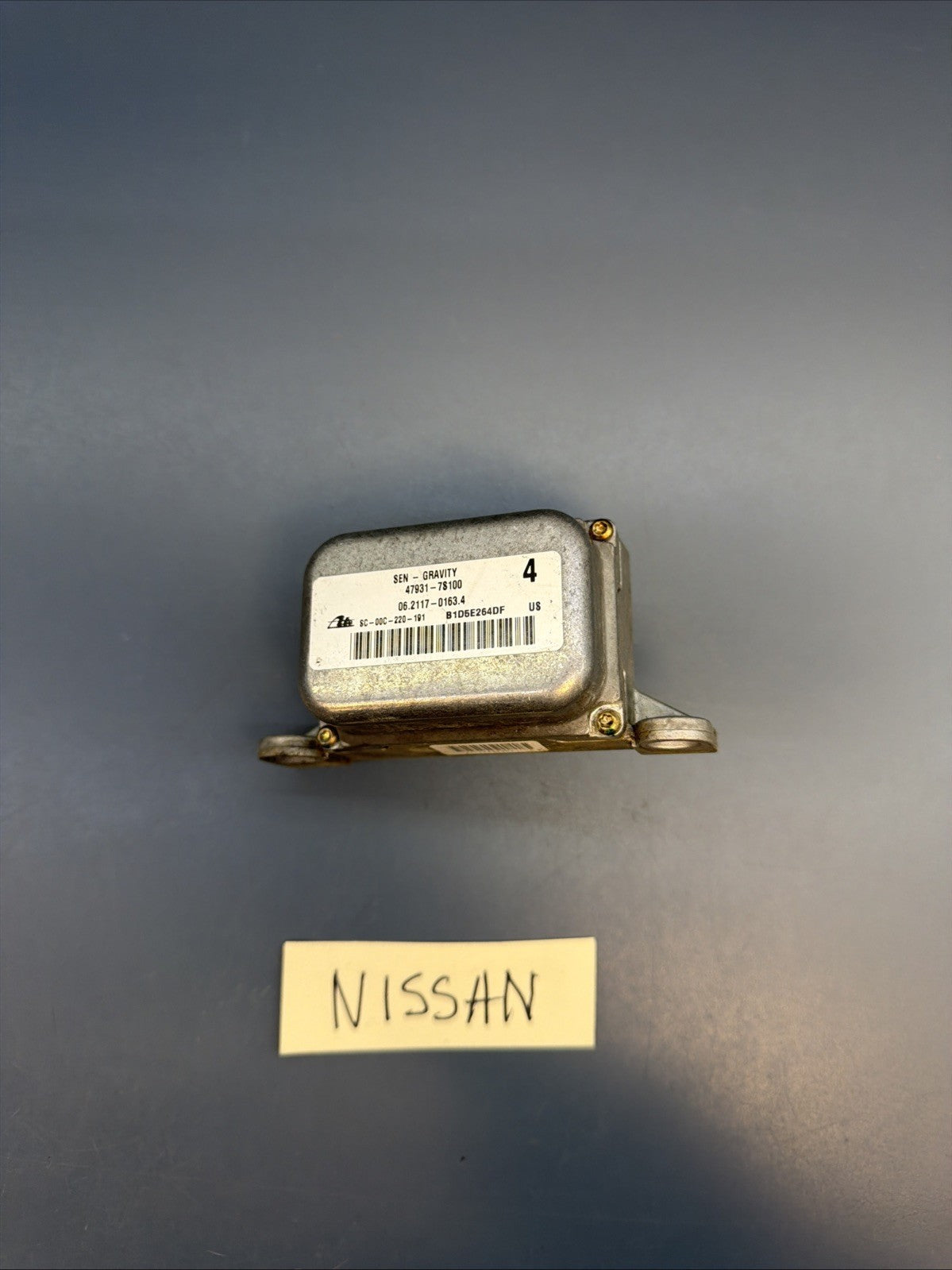 Nissan Xterra Stability Yaw Rate Control Module Fits 2005 2006-2008 47931-78100