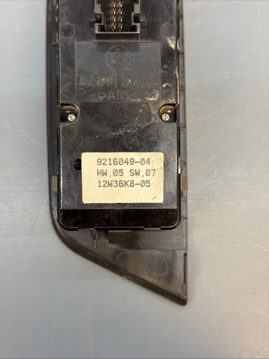 2012 - 2015 BMW X1 Left Driver door Power Window Switch BLACK OEM 9216049