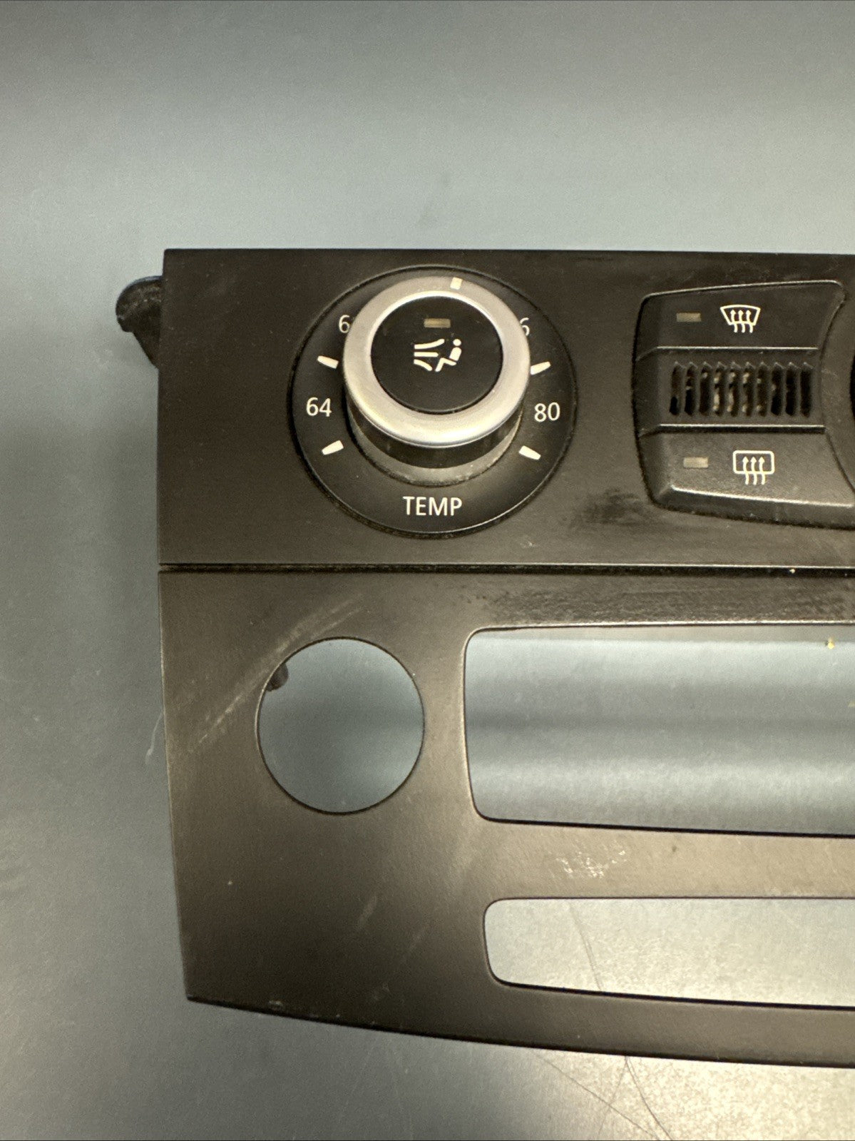 07-10 BMW E60 530i 528i 550i A/C HEAT CLIMATE CONTROL UNIT PANEL OEM 9155643