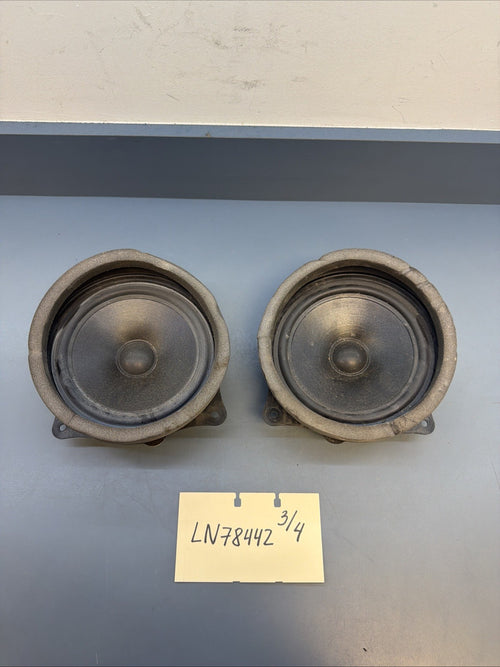 00-06 BMW X5 E53 SET OF 2 REAR LEFT & RIGHT TOP-HIFI SPEAKER OEM 8381551 8381552