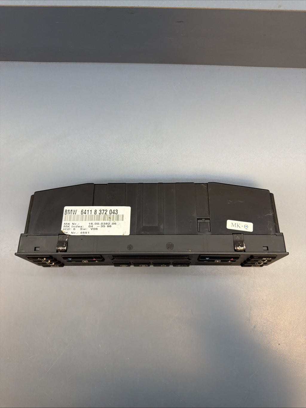 95-01 BMW E38 7-series HVAC HEATER AC CLIMATE CONTROL SWITCH PANEL OEM 6901314
