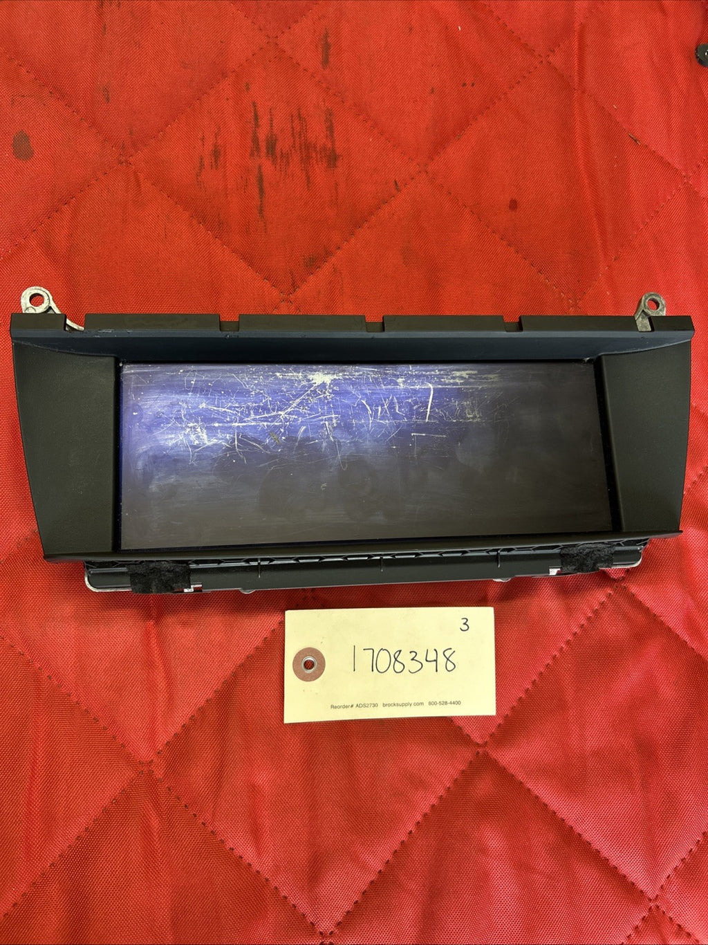 11-13 BMW X3 OEM F25 CID 8.8" Navigation Information Display Screen 9231320