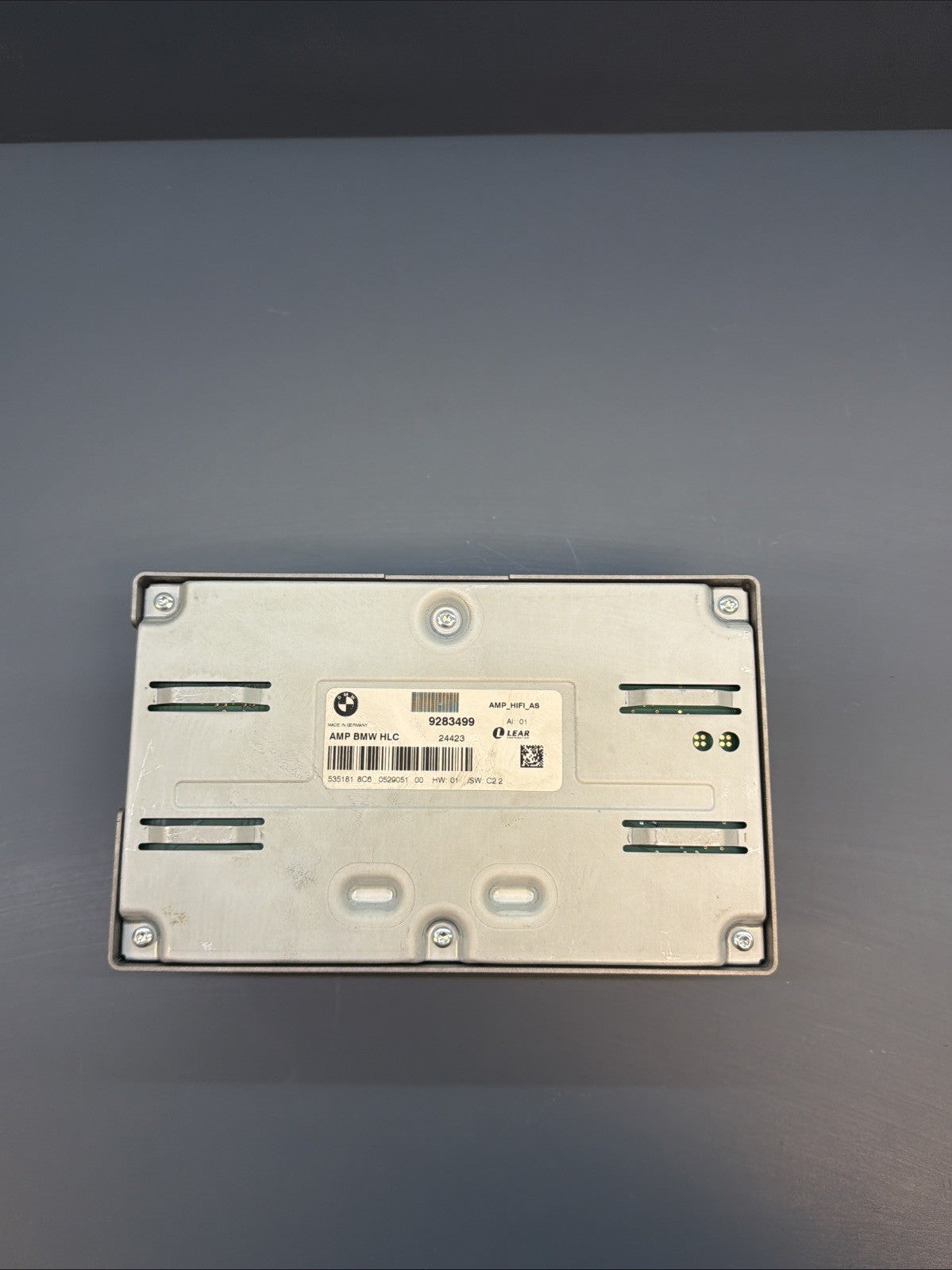2012 2013 2014 2015 BMW X1 RADIO STEREO AUDIO AMP AMPLIFIER LEAR OEM 9283499