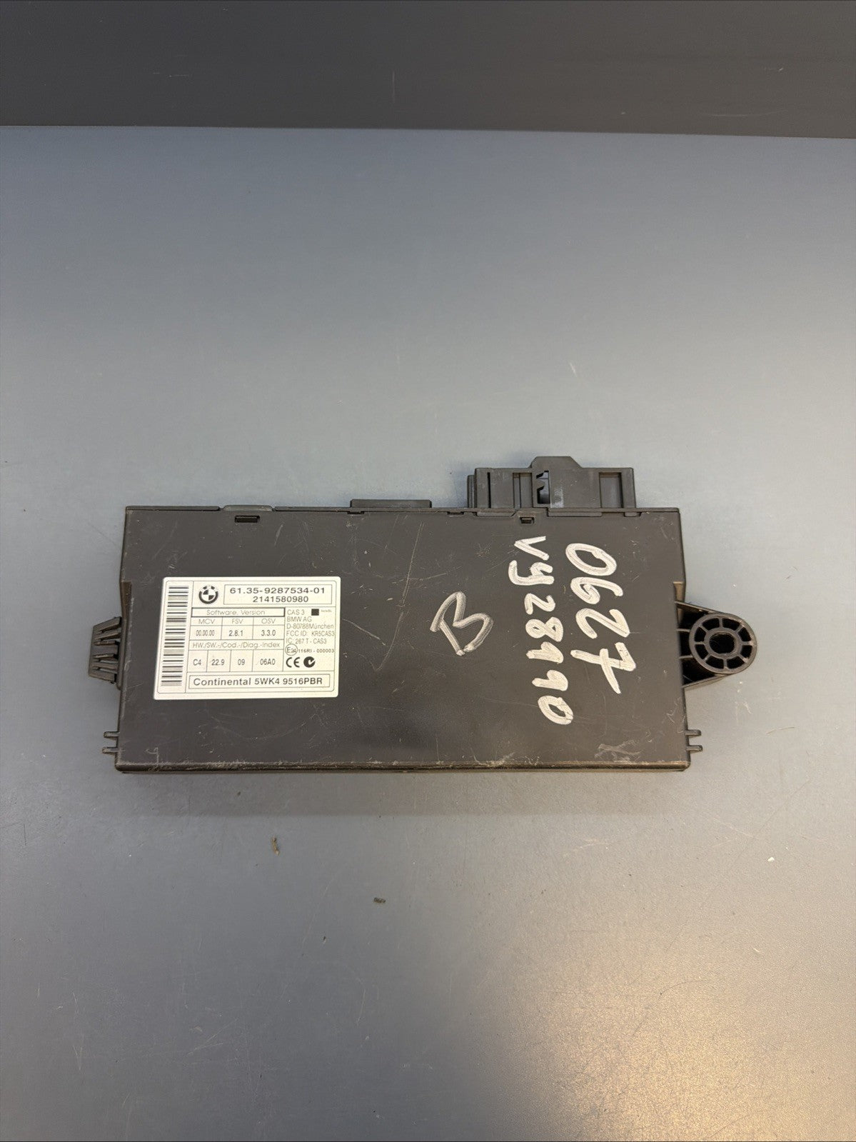BMW E84 X1 N20 2.0L 28i Engine Computer Module Key DME ECU CAS3 SET OEM 8631728