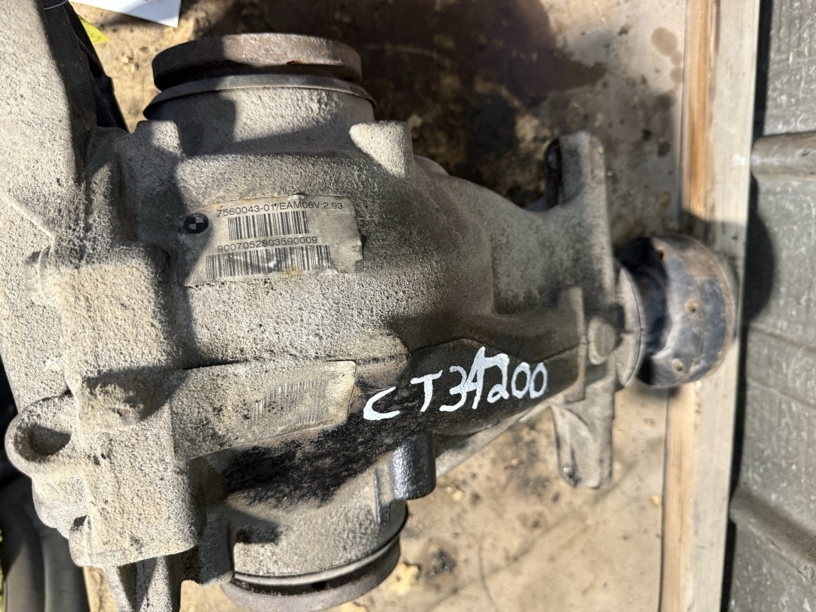 2006-2010 MANUAL REAR 550I E60Final Drive Differential 2.93 Open OEM