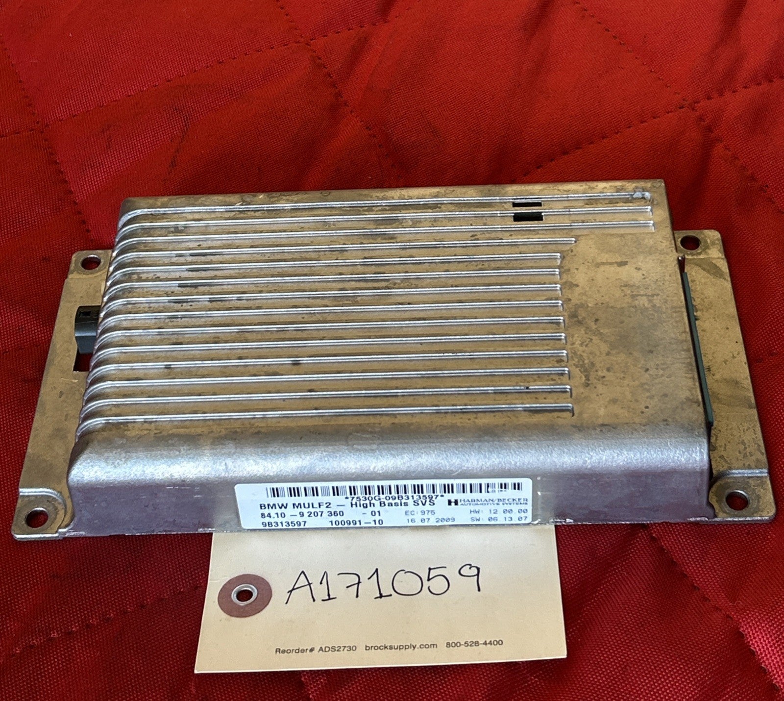 BMW 04-13 1/3/5/6/7 SERIES X5 Z4 SVS BLUETOOTH COMMUNICATION MODULE 9207360