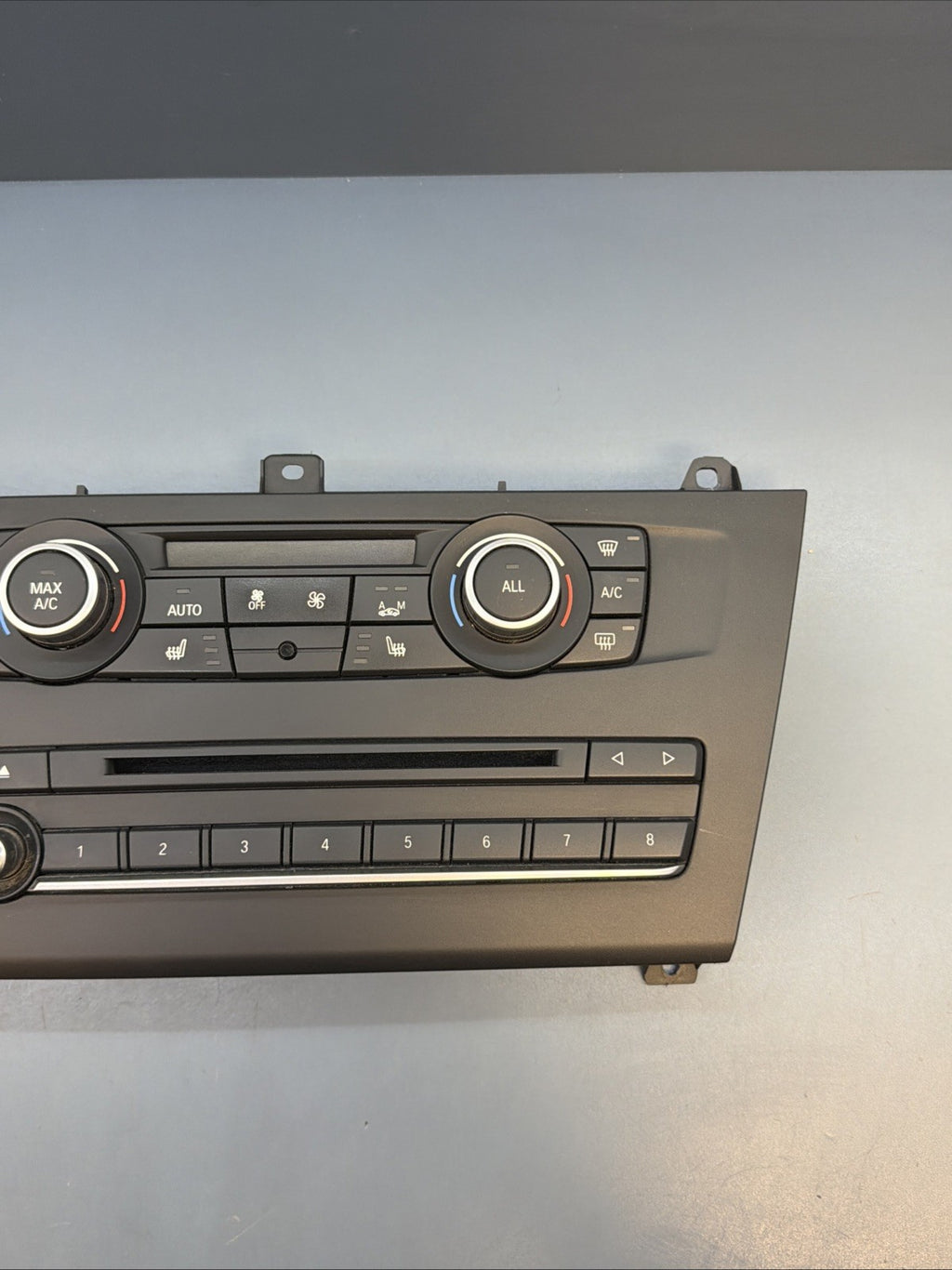 2011-17 BMW X3 F25 AC Heater Climate Control And Radio Control Panel OEM 9312722