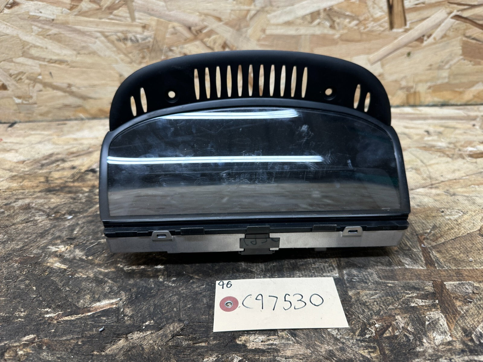 BMW 2006-2012 E90 3 SERIES CIC RADIO NAVIGATION DISPLAY SCREEN OEM 9193745