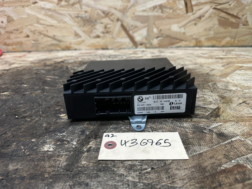 BMW 2006-2012 E90 LEAR HiFi RADIO AUDIO AMPLIFIER OEM 9143156