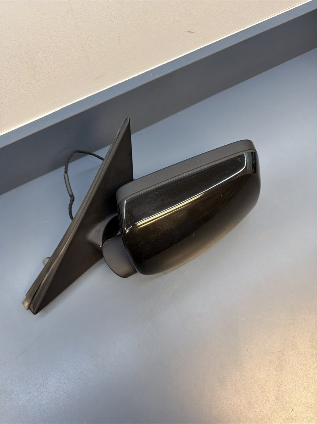 BMW 2006-2010 E60/E61 LCI LEFT DRIVER SIDE MIRROR BLACK OEM 7043437/7038344