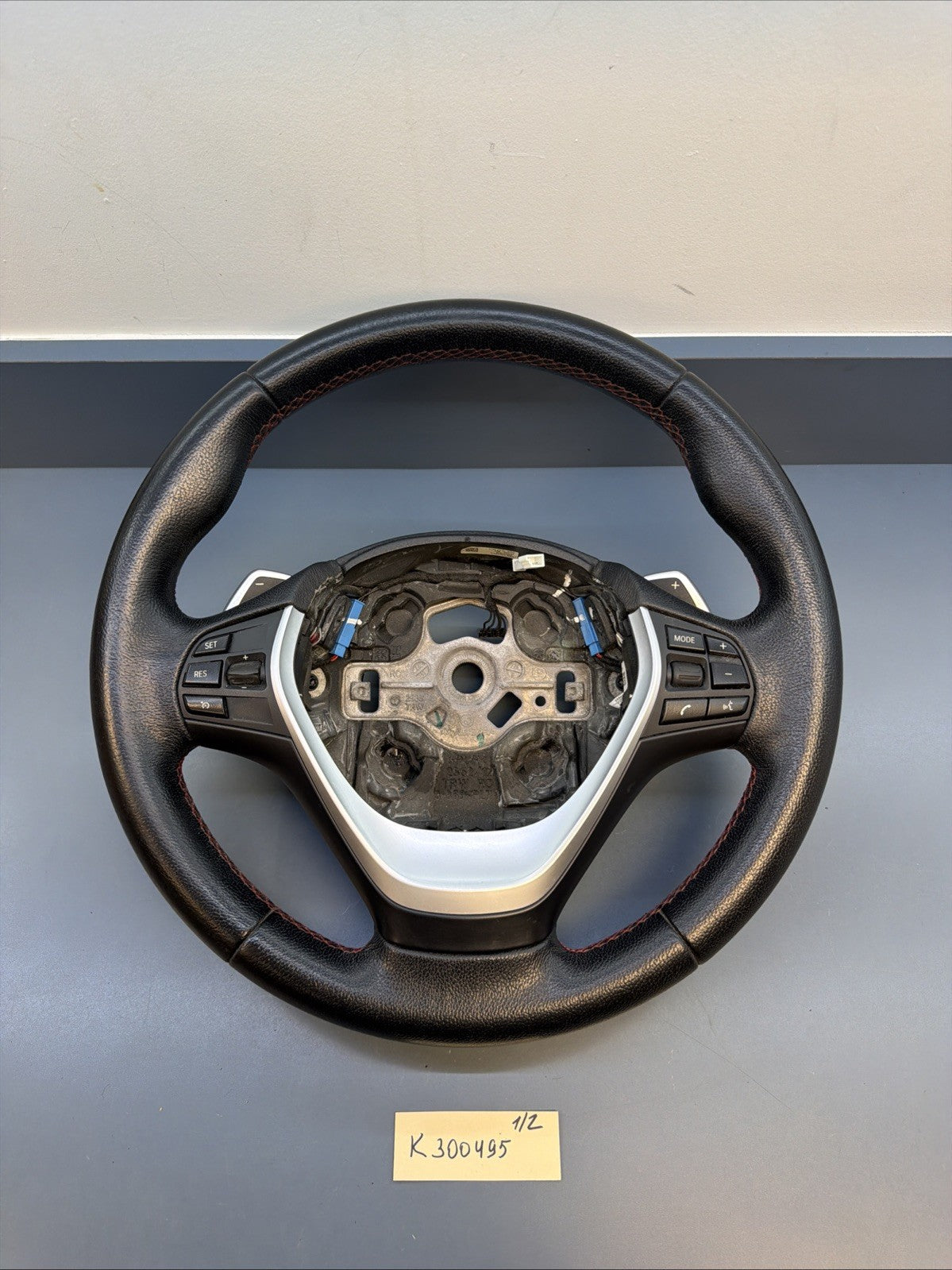 OEM 3-Spoke Leather Steering Wheel BMW F30 F31 F33 F34 F36 2013-2019 / 62562181E