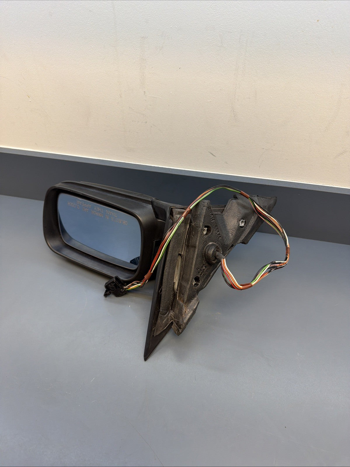 BMW E46 RIGHT PASSANGER SIDE MIRROR GREEN COMPLETE OEM BMW 0117351