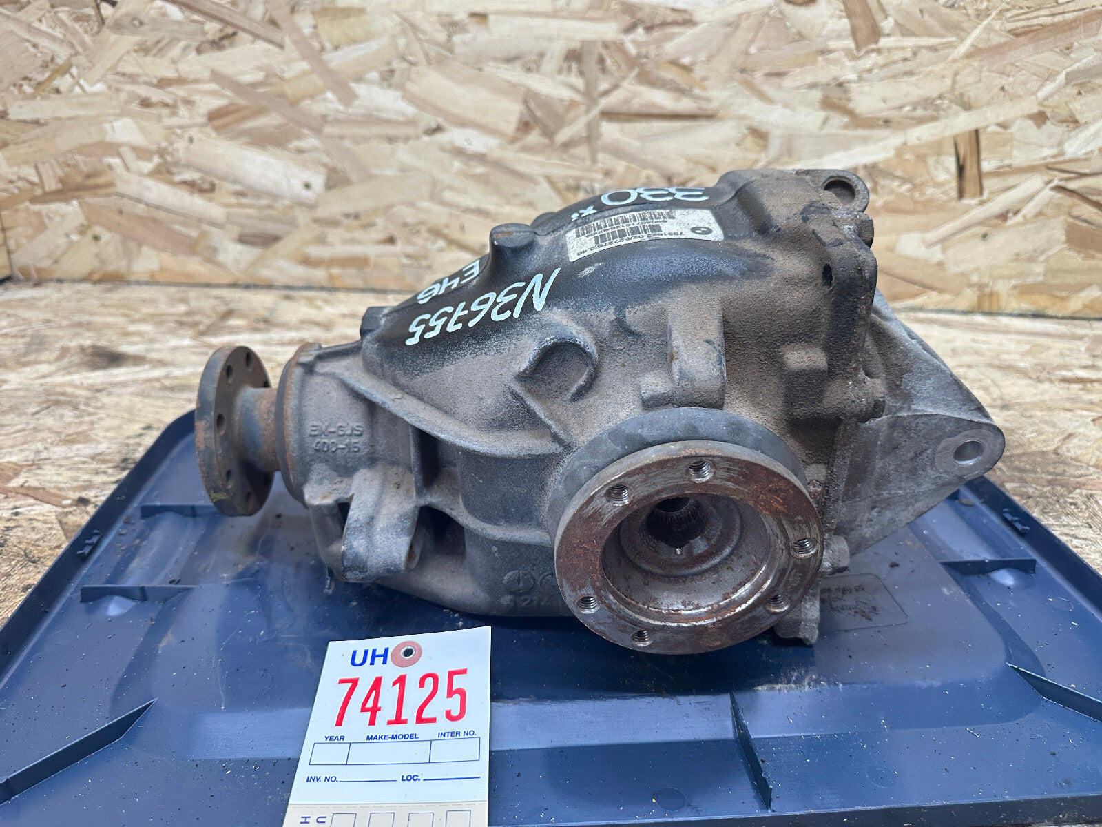 BMW E46 330xi 3 SERIES REAR DIFFERENTIAL FINAL 3.46 DRIVE OEM 7531622