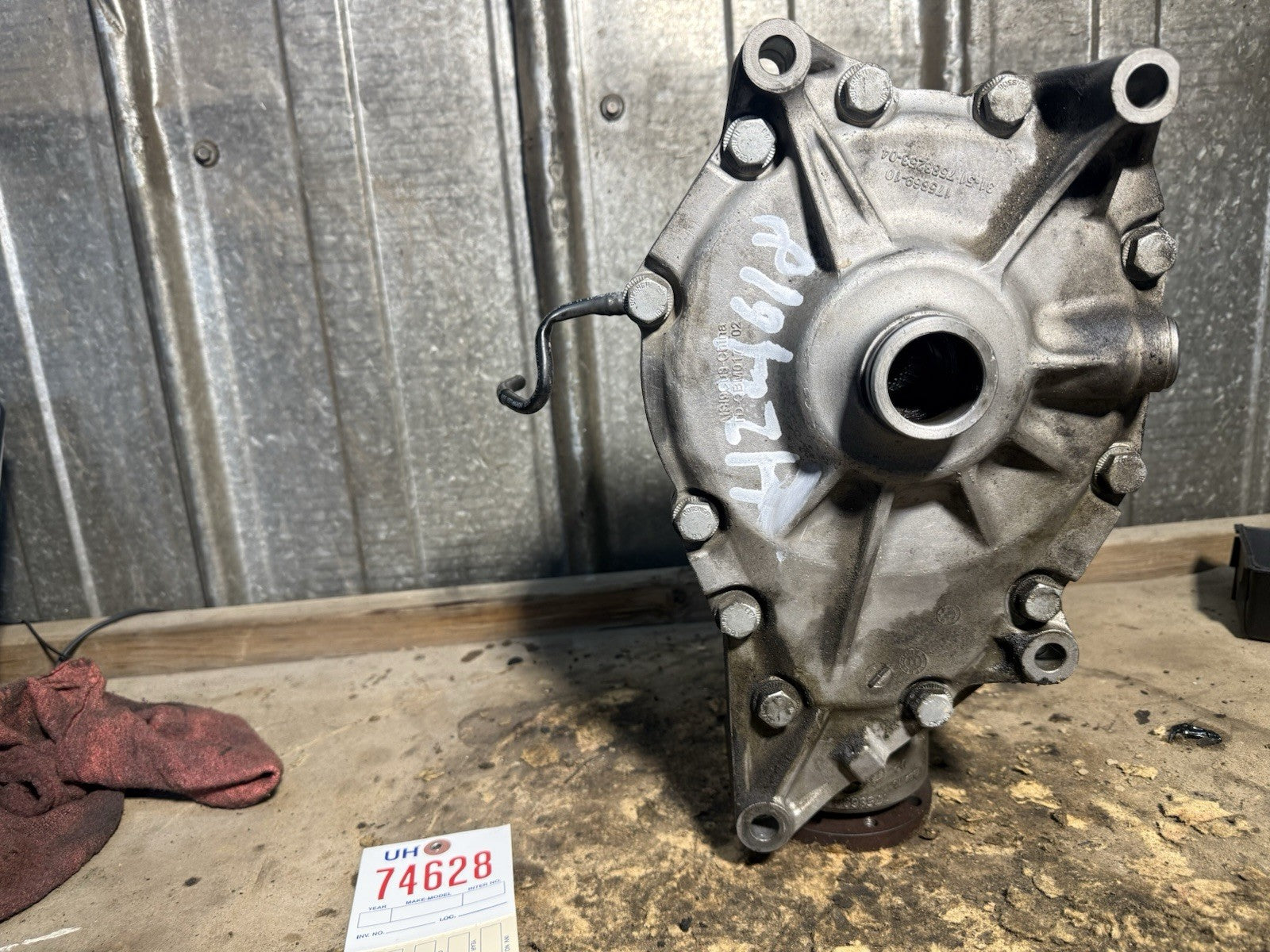 Front X5 E70 Differential Carrier Final 3.15 Drive AWD Diff OEM BMW 7594314