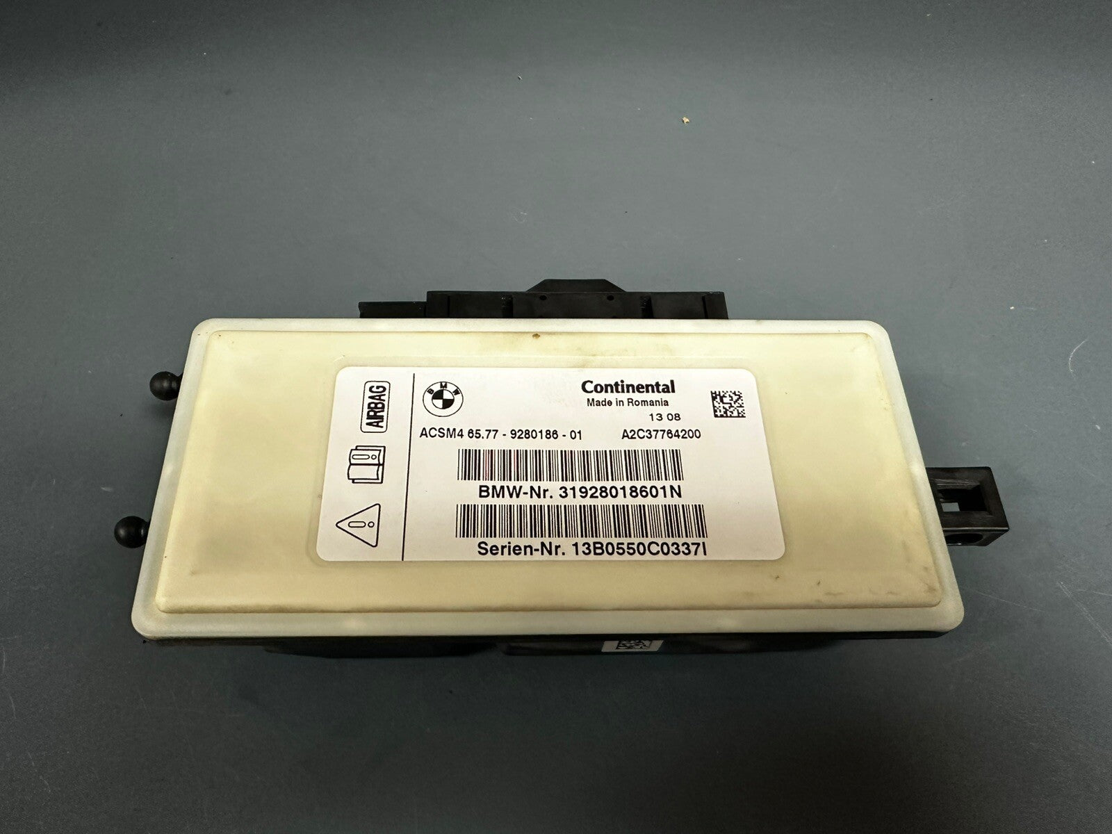 13-18 BMW 3/4 SERIES REAR VIEW CAMERA CONTROL MODULE OEM 16129510