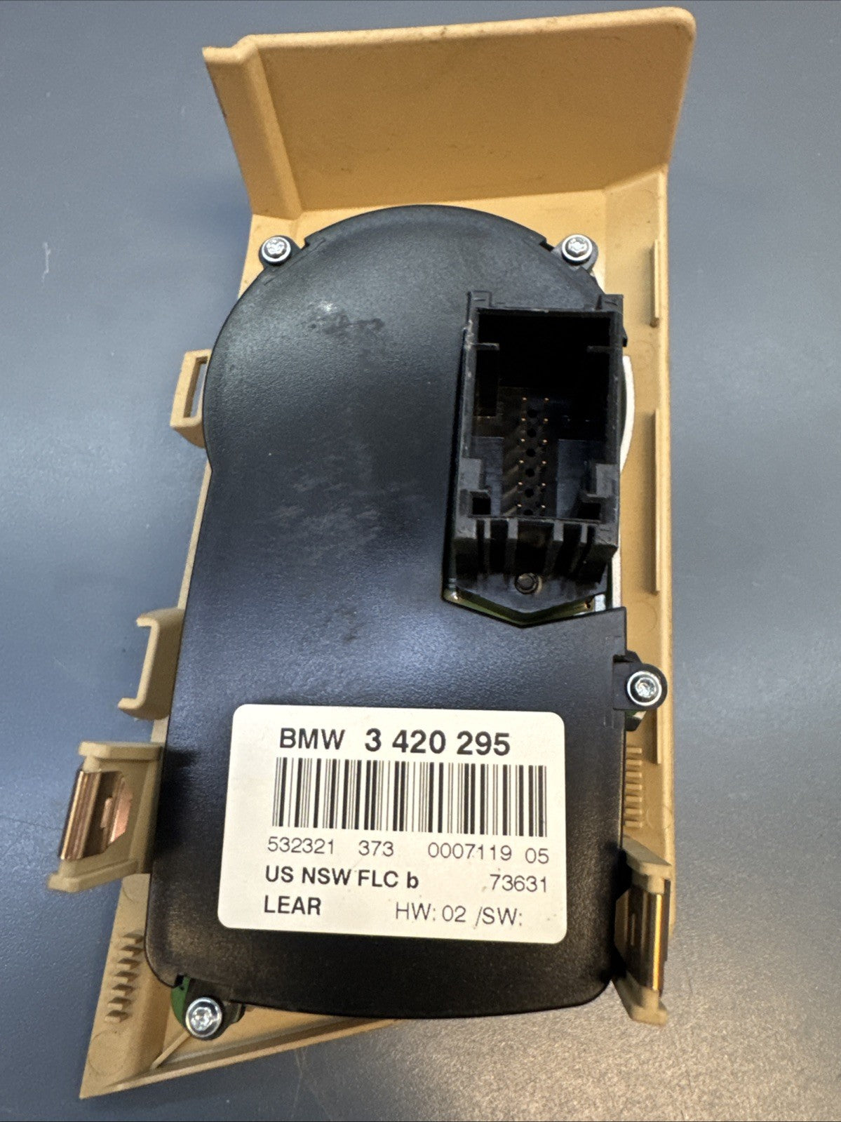 07-10 BMW X3 E83 Headlight Fog Light Control Switch Front Left Driver Side