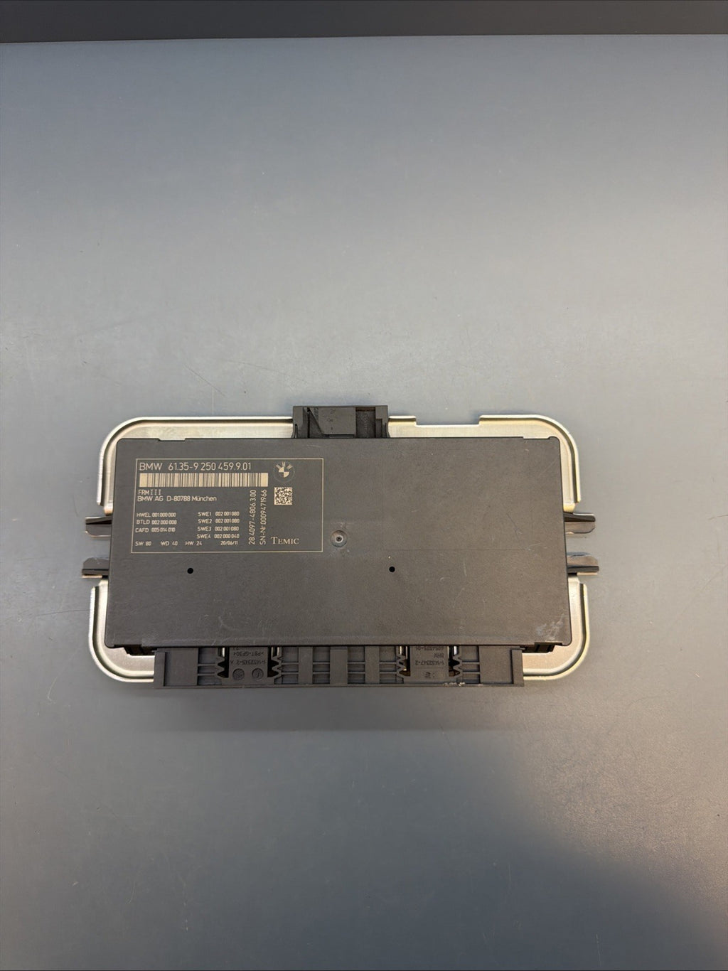 BMW 2011-2017 F25 X3 F10 5 SERIES FRM BODY LIGHT CONTROL MODULE OEM 9250459