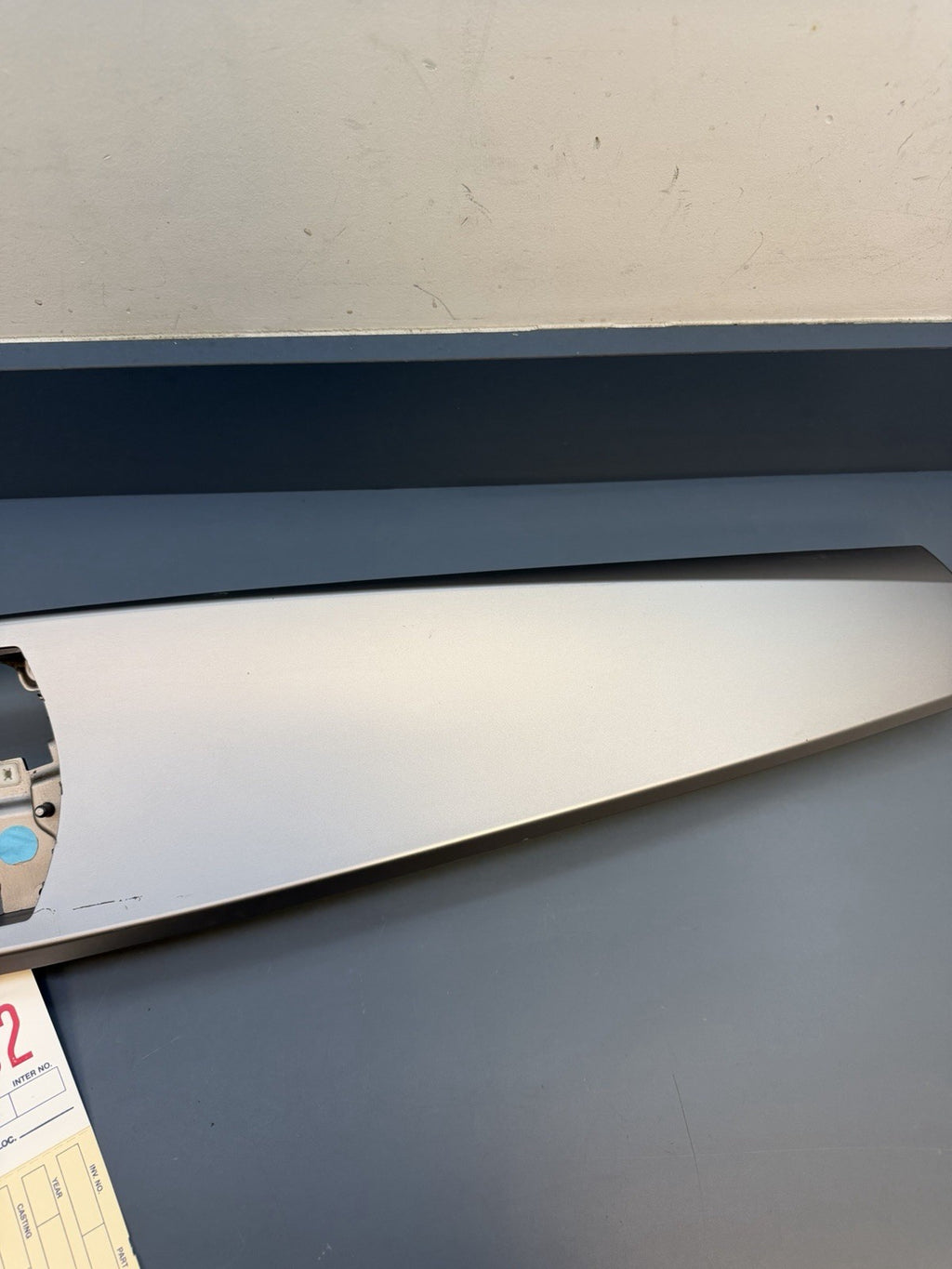 03-08 BMW Z4 E85 E86 Right Passenger Side Center Dash Trim Panel Aluminum7036358