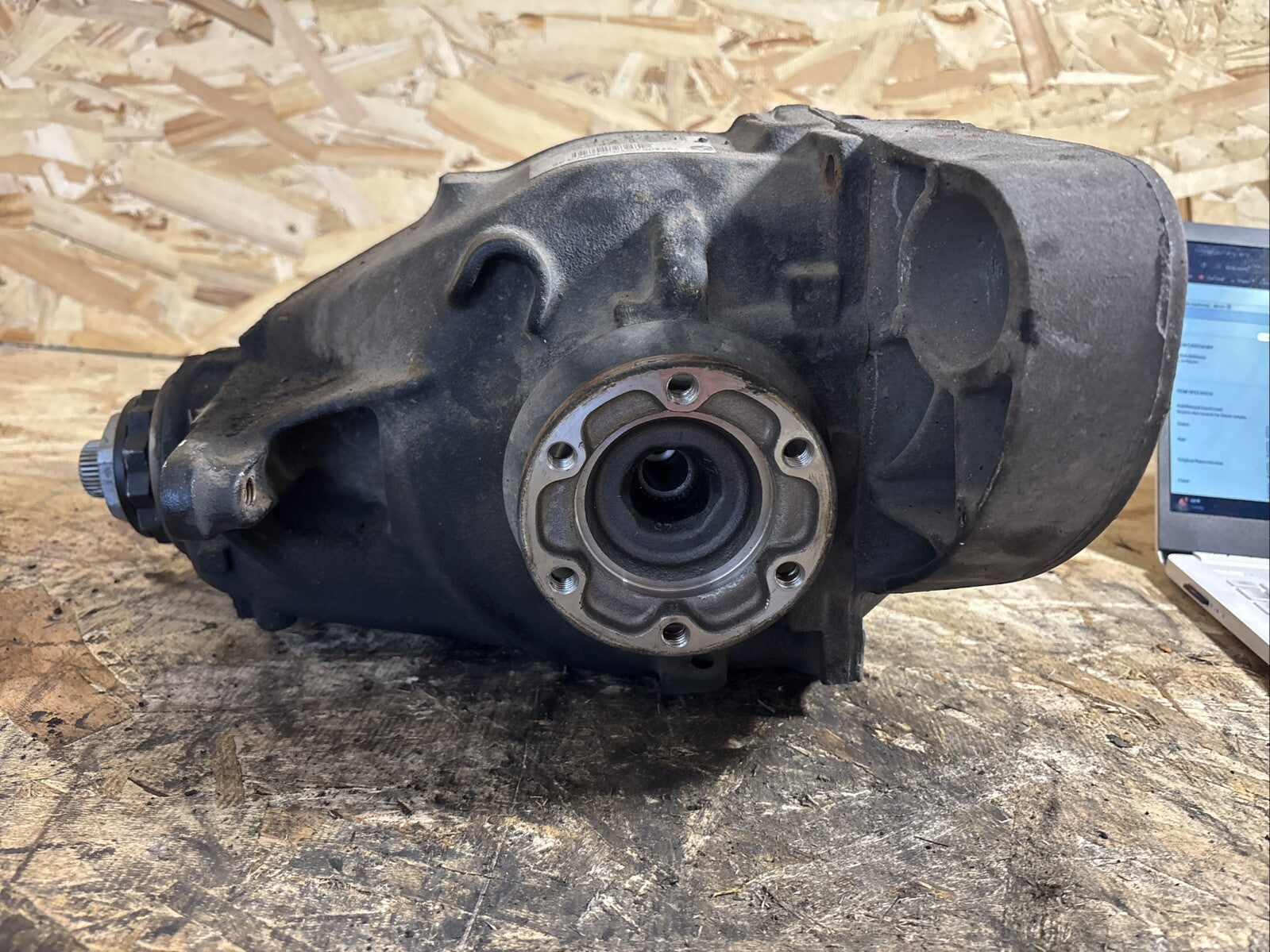BMW 335 REAR DIFFERENTIAL E82 E90 E92 3 SERIES 3.46 FINAL DRIVE 7572054