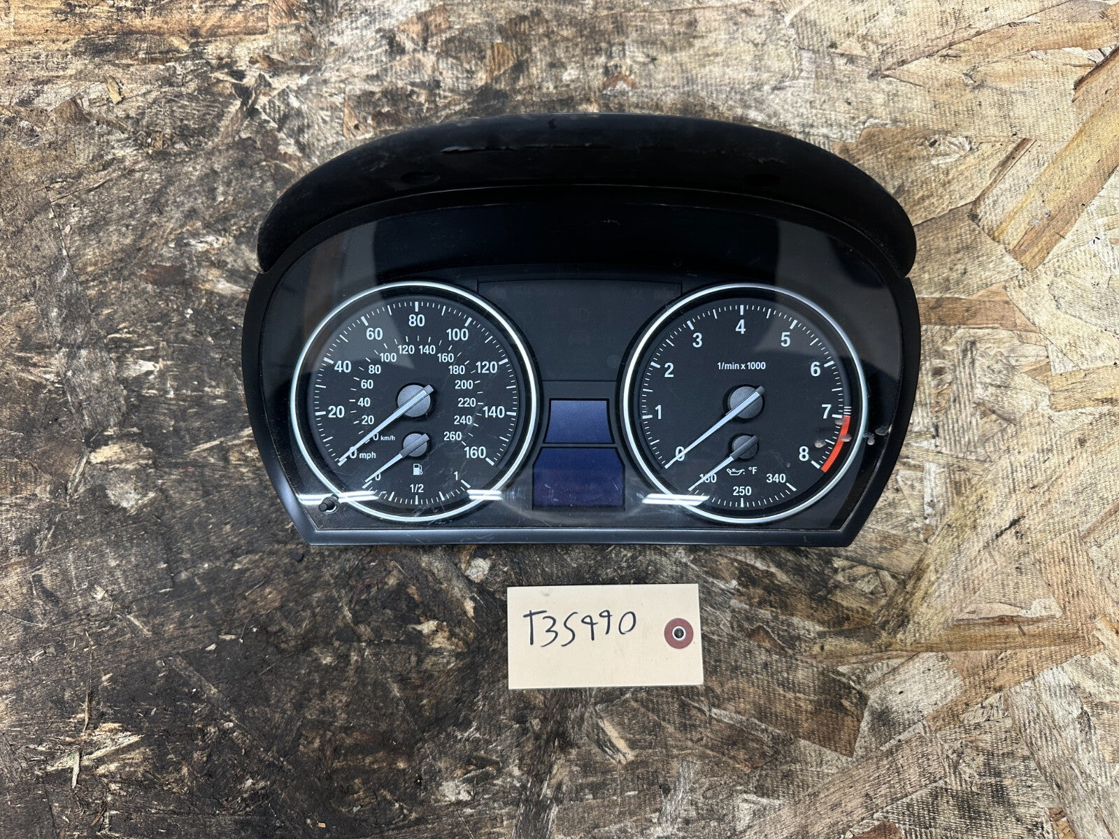 BMW 2006-2013 E9X SPEEDOMETER INSTRUMENT GAUGE CLUSTER MPH OEM 9166858