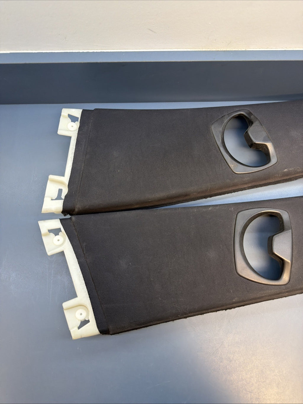 07-11 BMW 335i 328i E91 Left & Right Upper Door Seatbelt B Pillar set 7058335/36