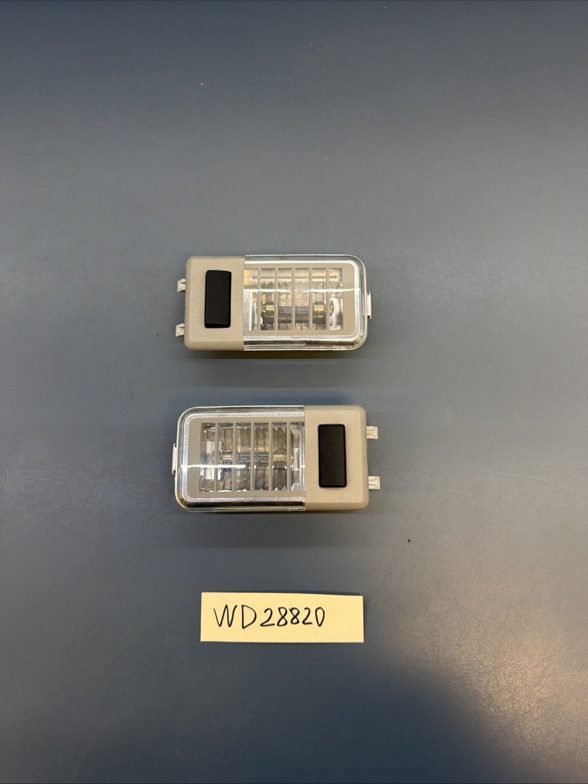 00-10 BMW X3 E83 X5 E53 Rear Interior Reading Light Lamp Set of 2 6962036 GRAY