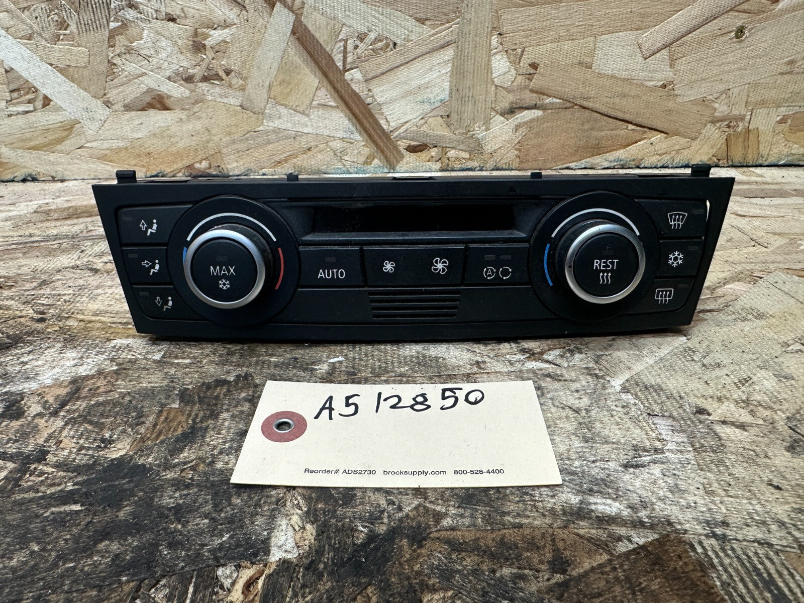 BMW 2006-2013 E90 HVAC HEATER AC CLIMATE CONTROL SWITCH PANEL OEM 9199260