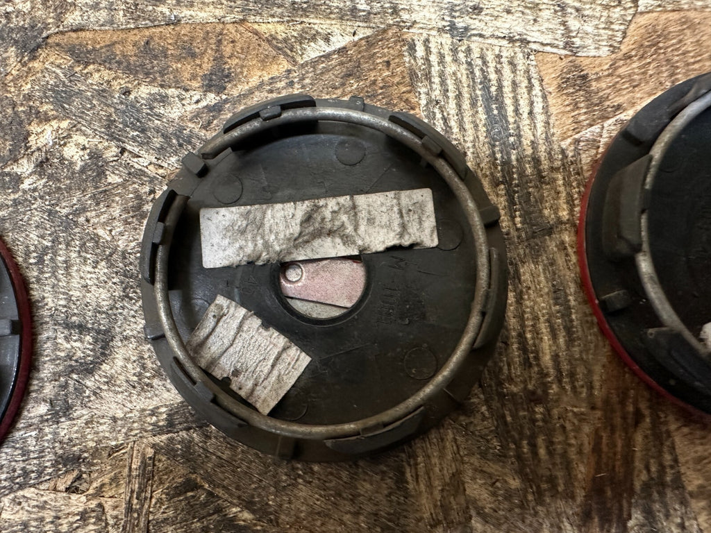 rotiform CENTER CAPS RED 2 INCH