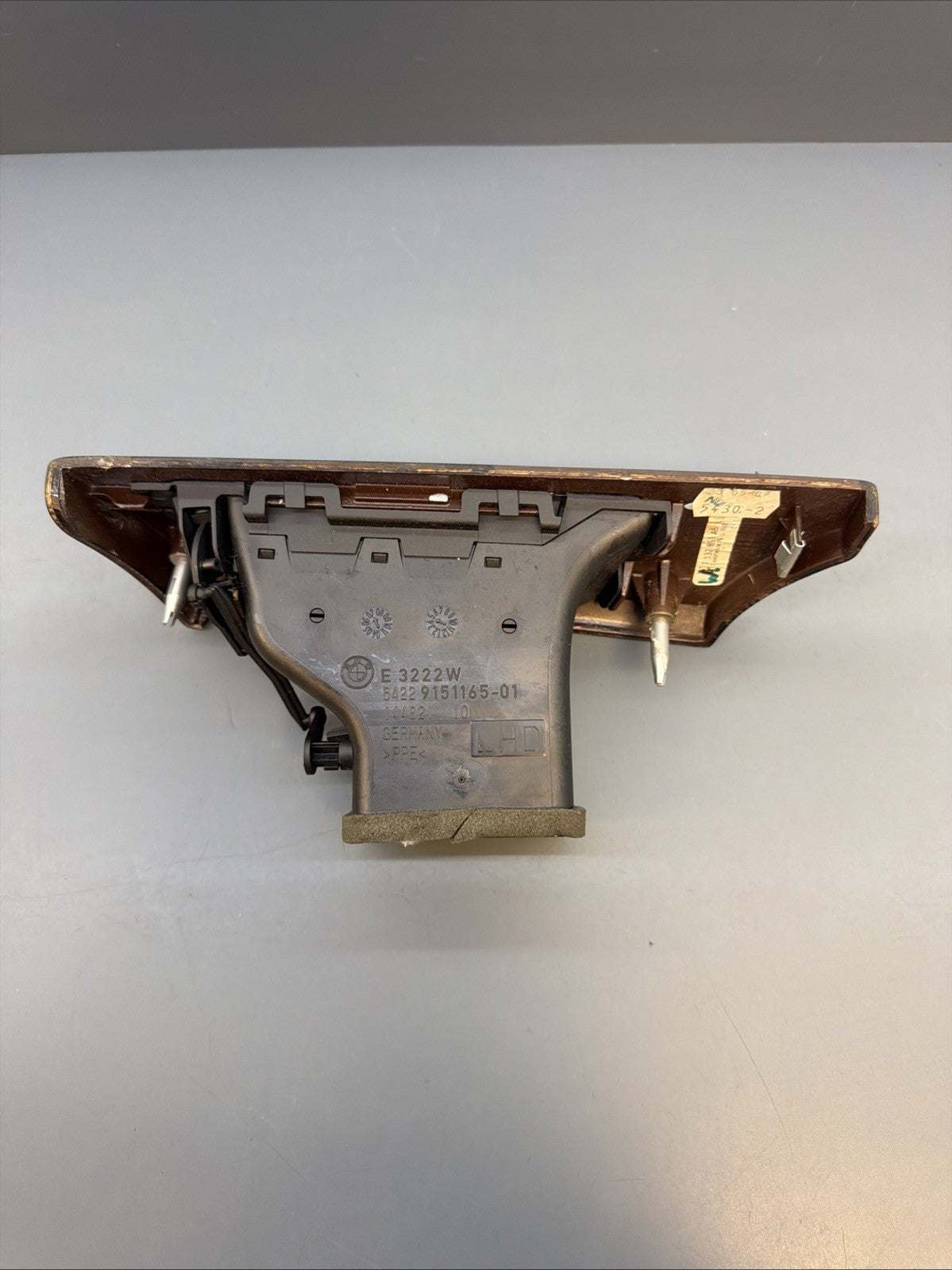  2006-13 BMW E90 E92 3 SERIES LEFT DRIVER DASHBOARD A/C VENT GRILLE TRIM 9151165