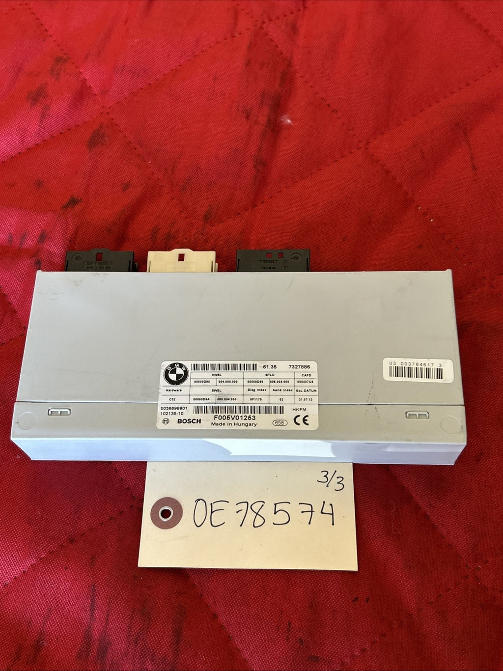 BMW OEM F10 F01 F02 F25 F26 5 7 X3 X4 REAR ECU TAILGATE FUNCTION UNIT 7327886
