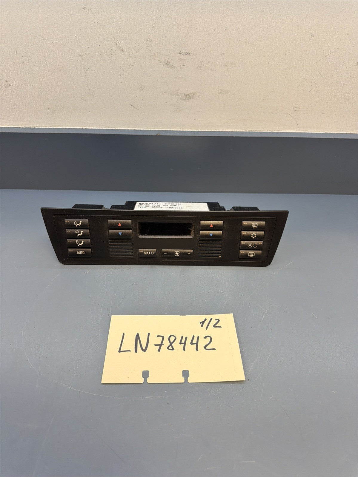 BMW E53 X5 00-06 OEM AC HEATER DIGITAL CLIMATE CONTROL UNIT 6411-6916648