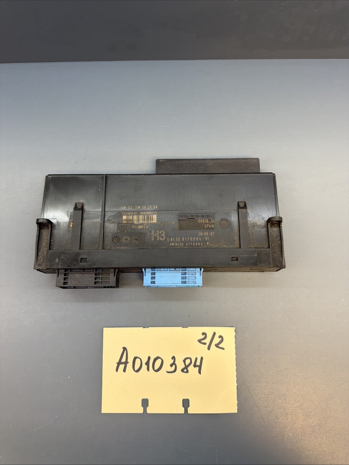 OEM BMW E90 E92 E93 335 Junction Box for Electronics 2 Module Unit JBBFE9176884