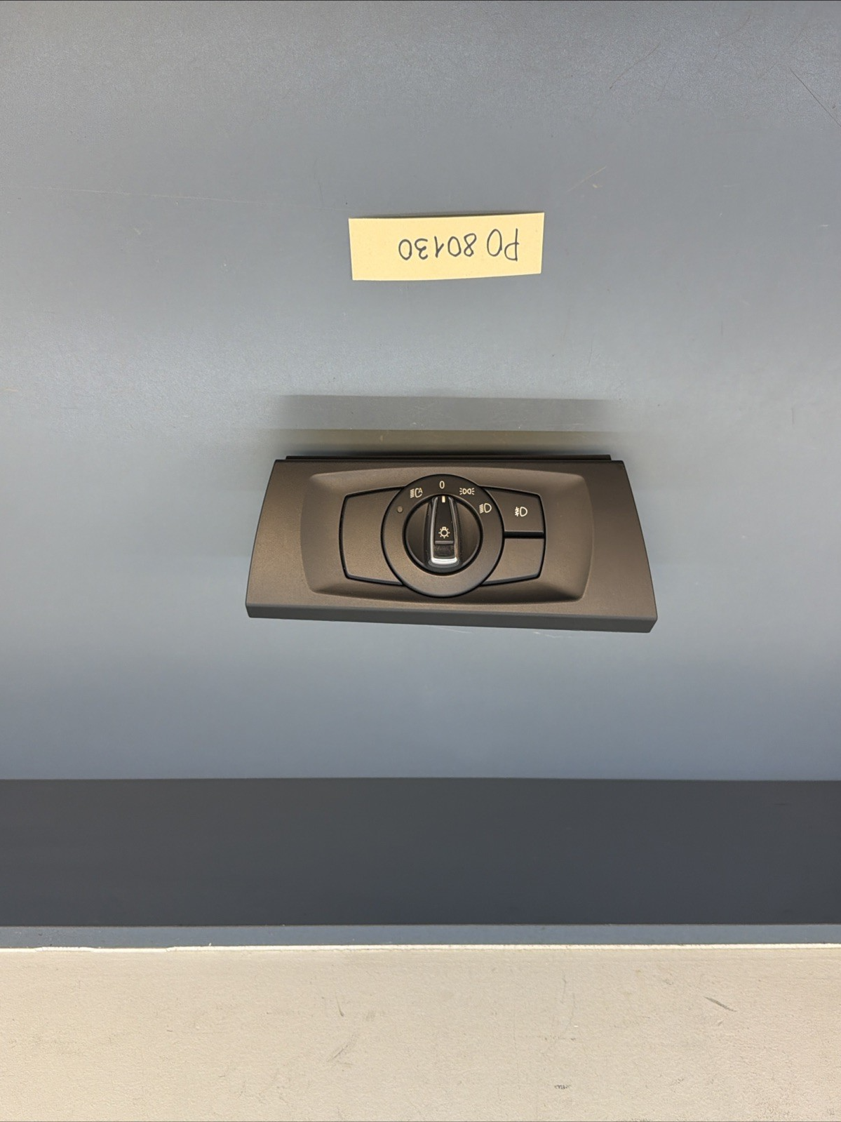 06-12 BMW E90 E92 E93 328i 335i HEADLIGHT CONTROL SWITCH UNIT BLACK 9169410 OEM