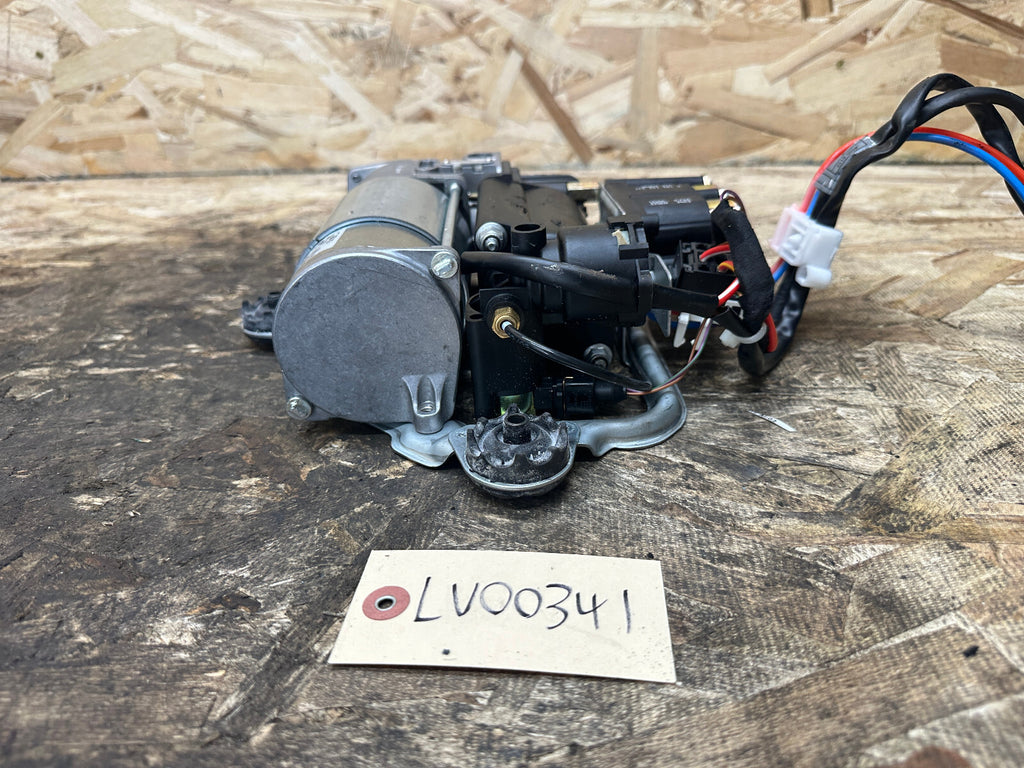 BMW 99-06 E53 X5 AIR SUSPENSION PUMP COMPRESSOR + CONTROL UNIT OEM 1082099