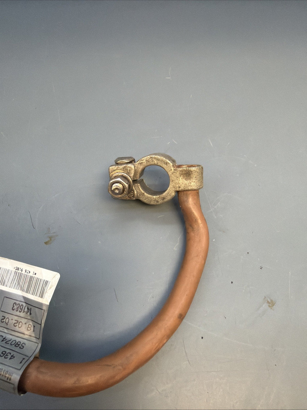 97-03 BMW E39 528i 530i Negative Battery Cable Ground Terminal 1436910 Oem