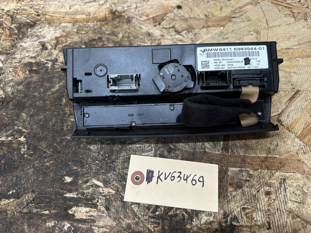 BMW E90 2006-2012 HEATER/AC CLIMATE CONTROL SWITCH PANEL+TRIM BLACK OEM 6983944