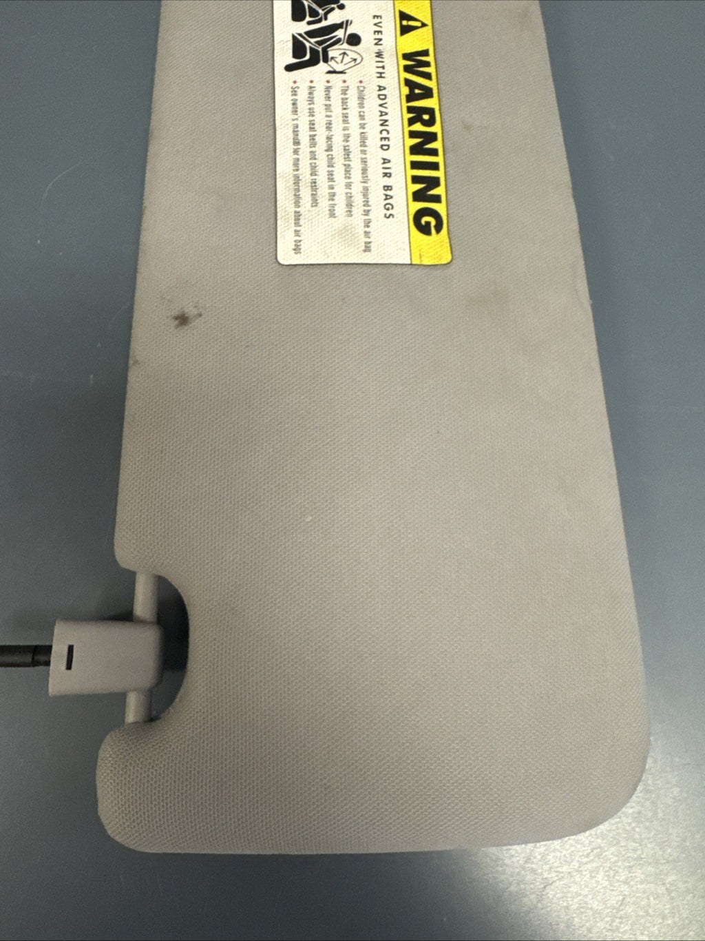 BMW 2006-2015 E90 E91 E84 Front Left Driver Side Sun Visor GRAY OEM