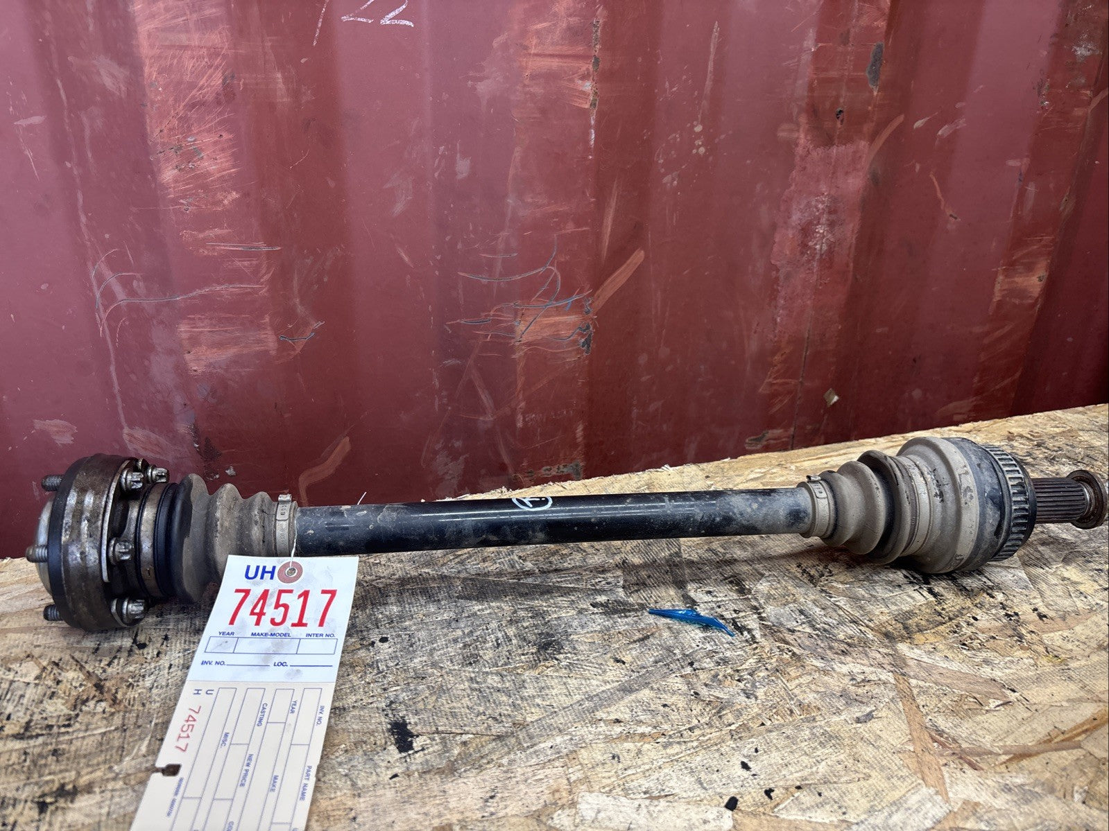 BMW OEM CV AXLE REAR RIGHT  3 SERIES E83 X3 USED N52 ENGINE 06-10 3321 3417392