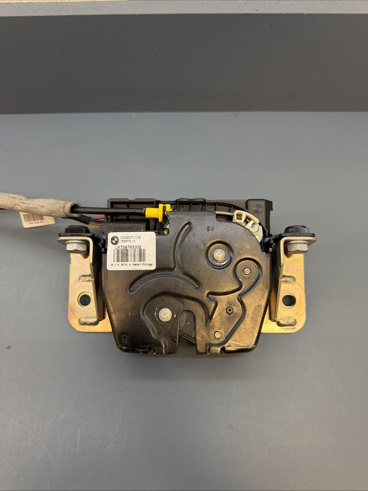 12-18 BMW F30 F32 F10 F34 Rear Trunk Lid Lock Latch Release Actuator 163672-10