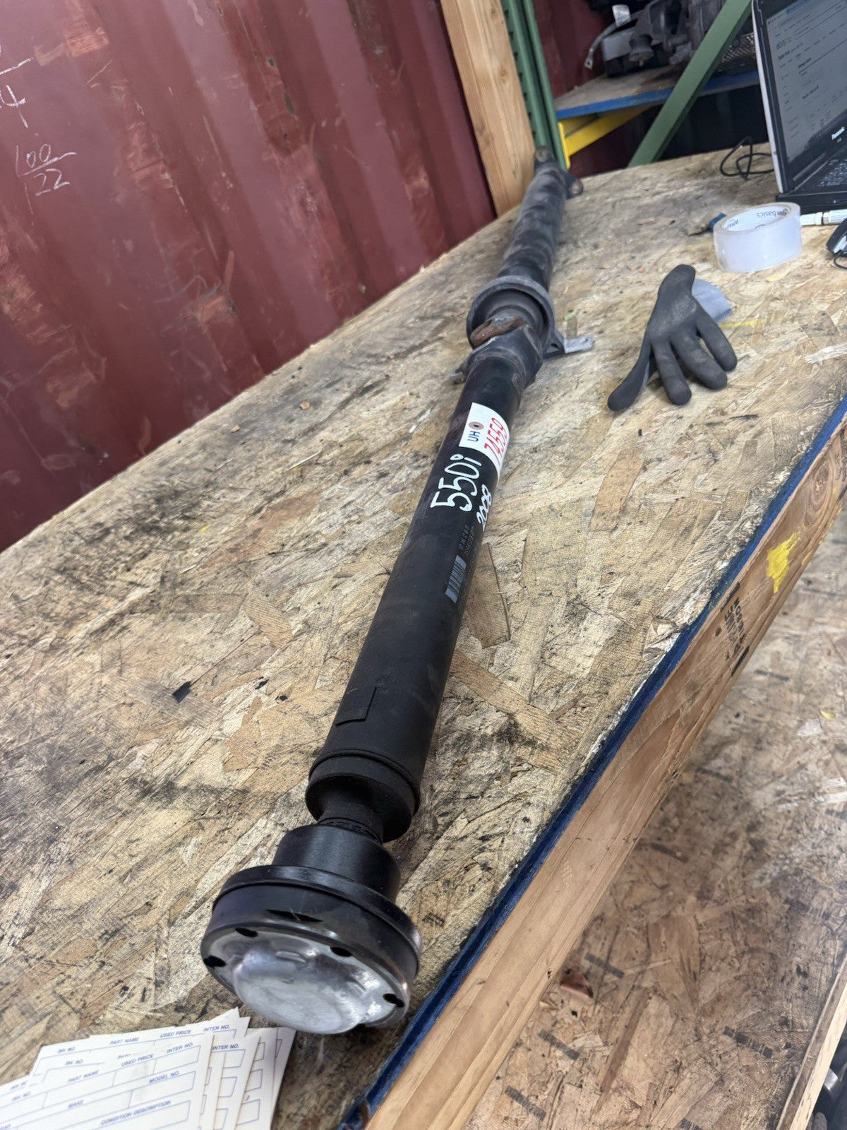 Rear Automatic Transmission Drive Shaft Assy L=1615MM OEM BMW E60 550i 2006-2010