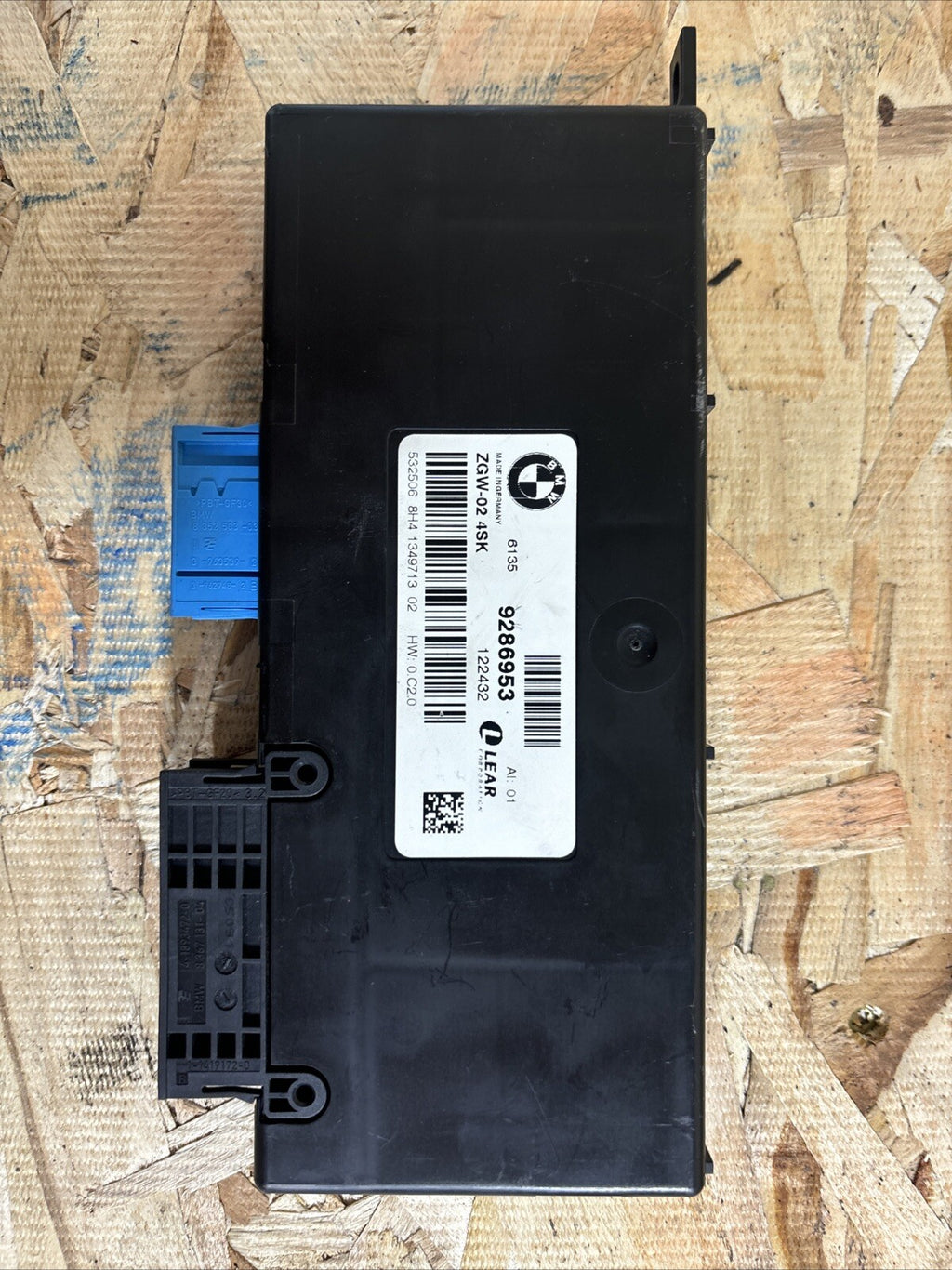 2013 BMW X3 F25 Central Gateway Control Module Unit OEM 9286953