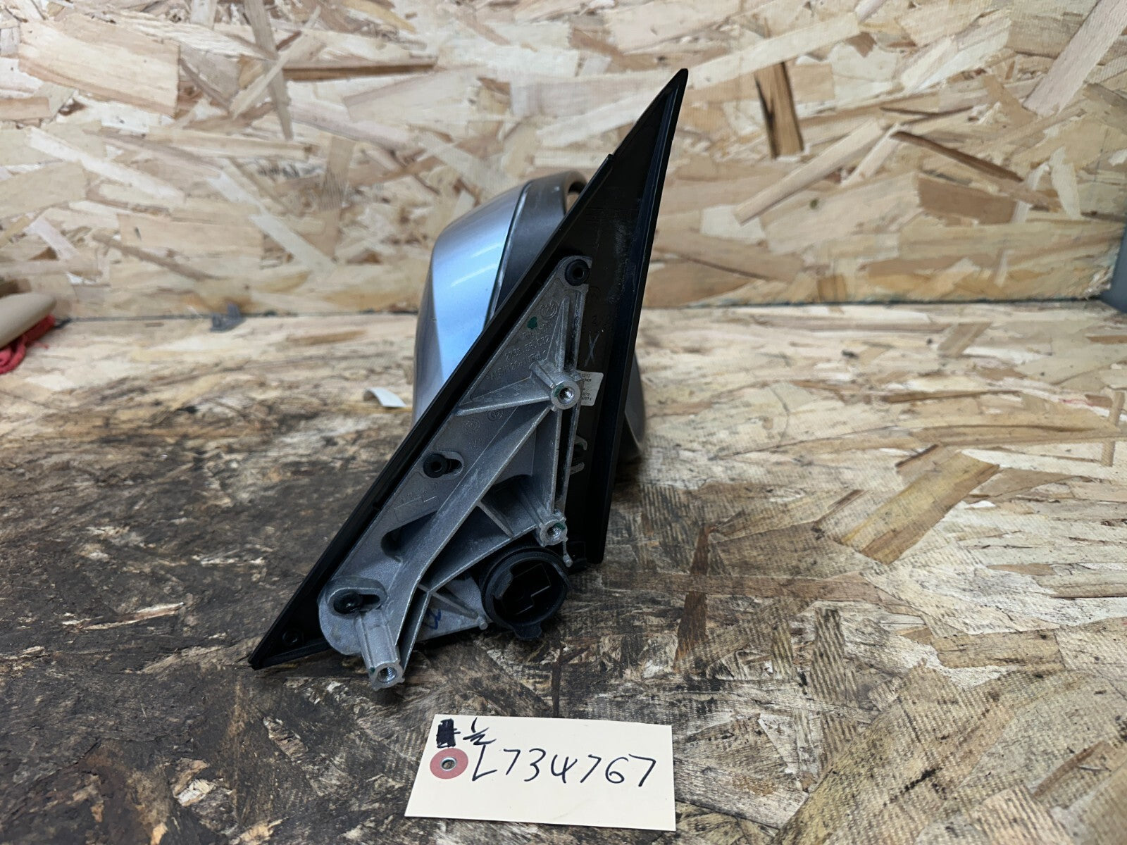 BMW 2011-2014 FRONT RIGHT PASSANGER SIDE VIEW POWER MIRROR BLUE OEM 7205445