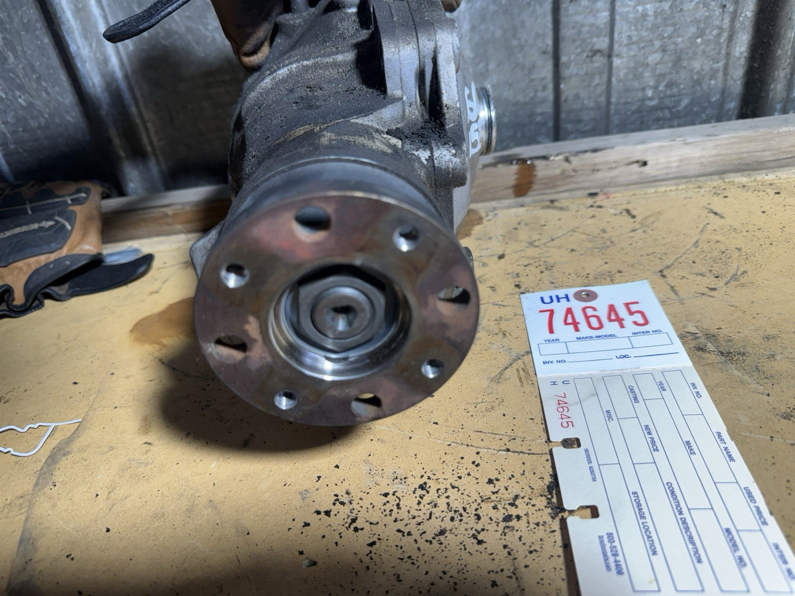 BMW FRONT DIFFERENTIAL E60 SERIES 525Xi AUTO FINAL DRIVE 4.10 7533008