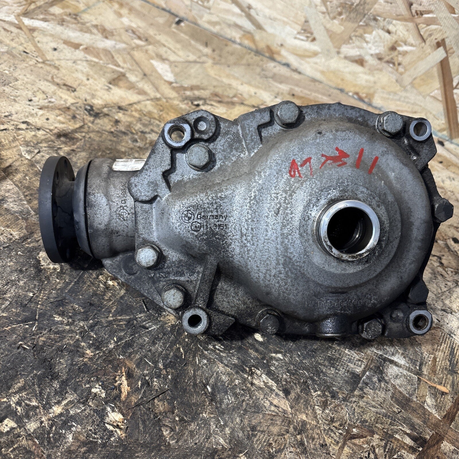 Front E90 328 Differential Carrier Final 3.91 Drive AWD Diff OEM 7533567 BMW