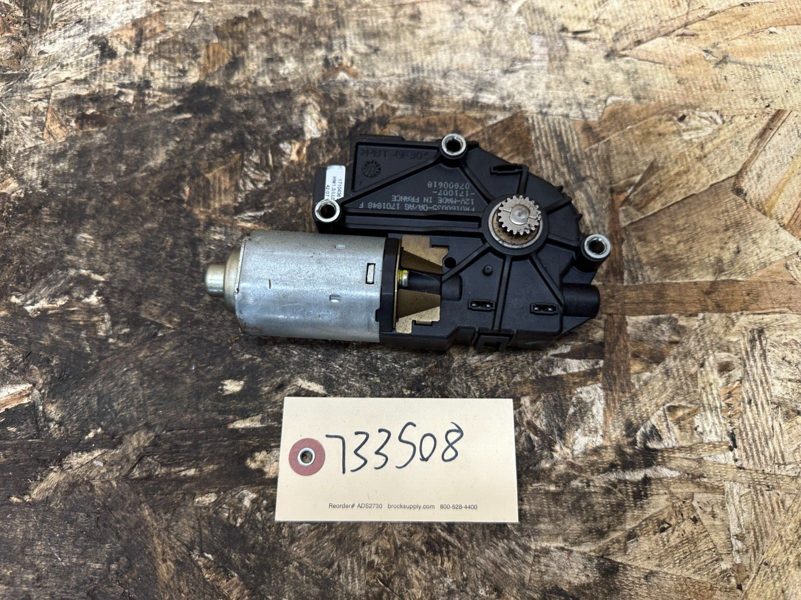 BMW 2006-2013 E9X 3 SERIES SUNROOF MOTOR OEM 6922257